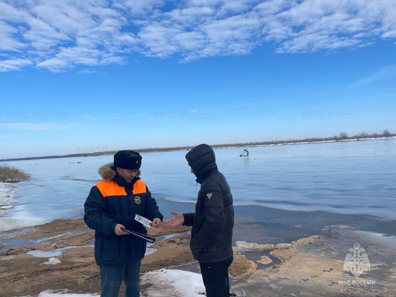 В ходе месячника безопасности на водных объектах в зимний период инспекторы ГИМС провели 21 профилактическое патрулирование