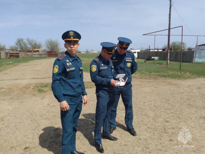 В Целинном районе провели мониторинг пожароопасной обстановки