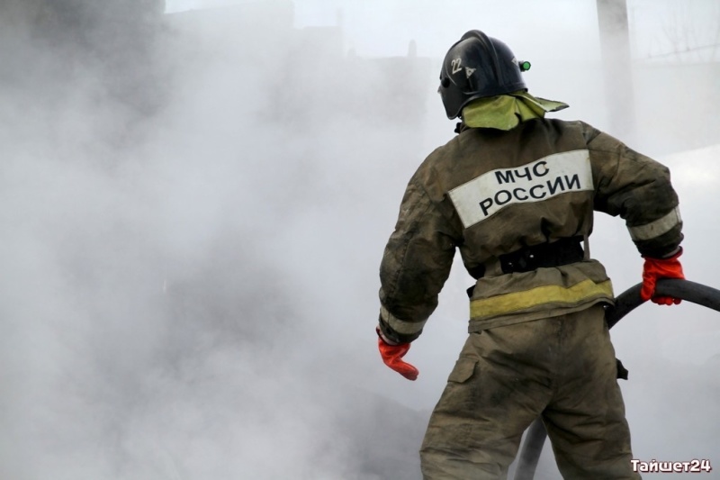 Пожар в Городовиковском районе