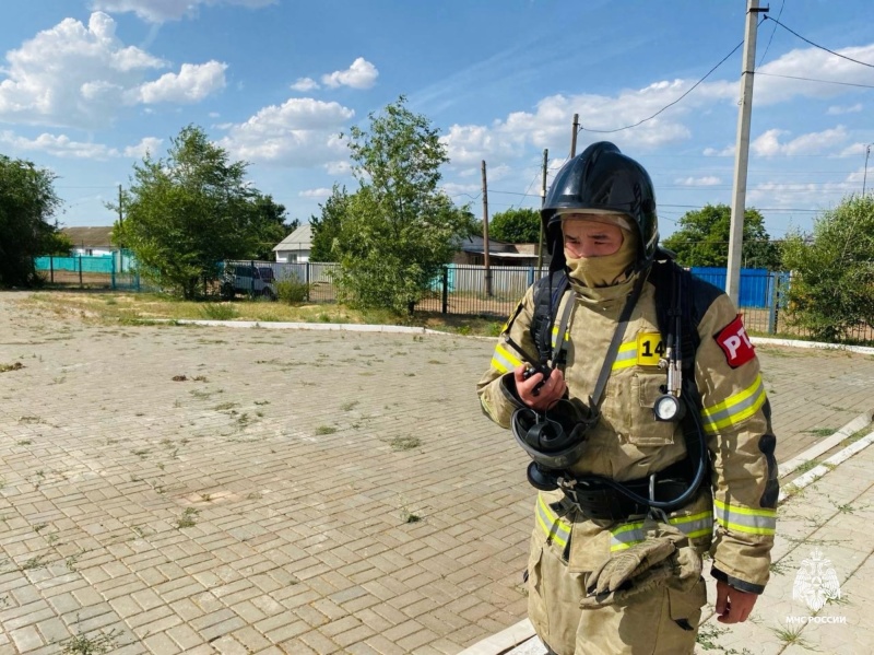 В детском саду октябрьского района провели пожарно-тактические учения