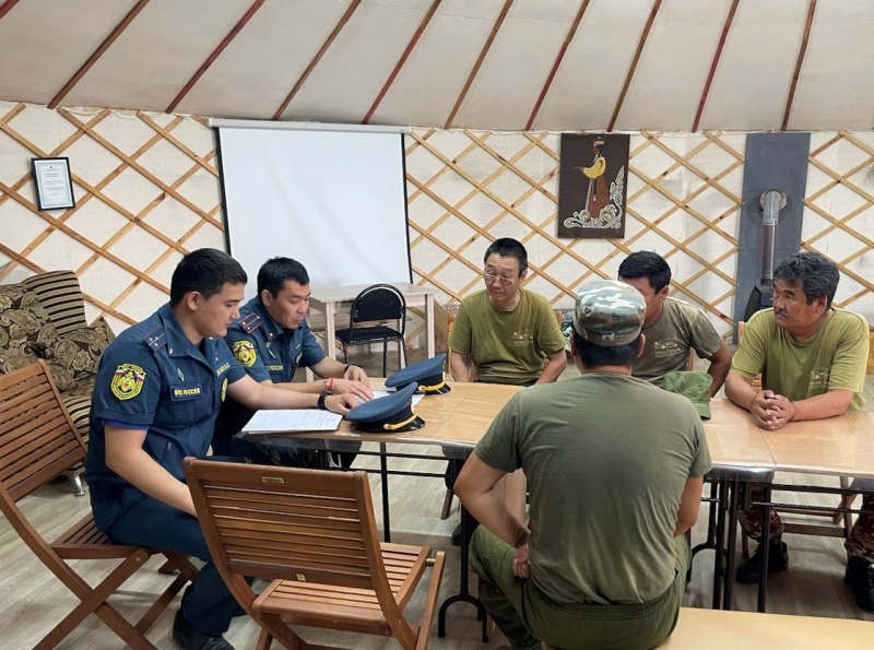 Чтобы пожар не пришел в заповедник...